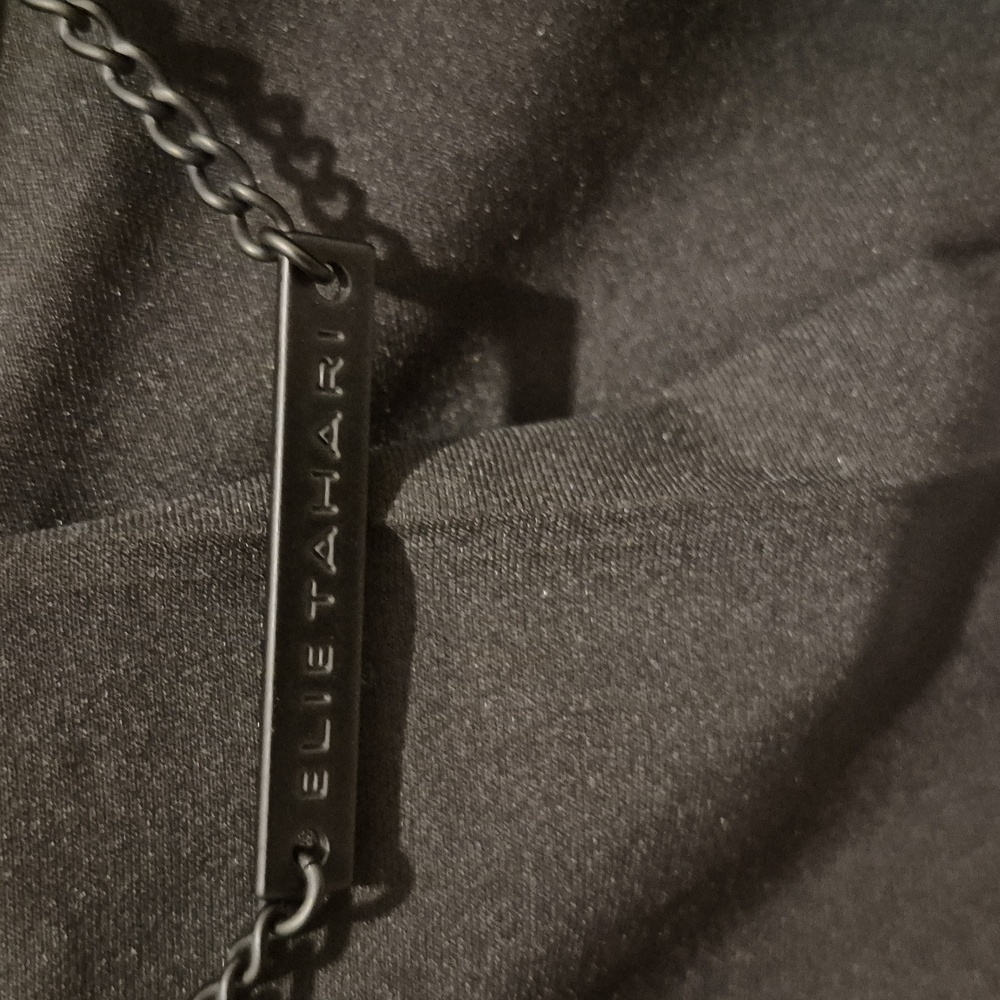Elie Tahari Midnight Blue and Ebony Blazer - Picture 3 of 7